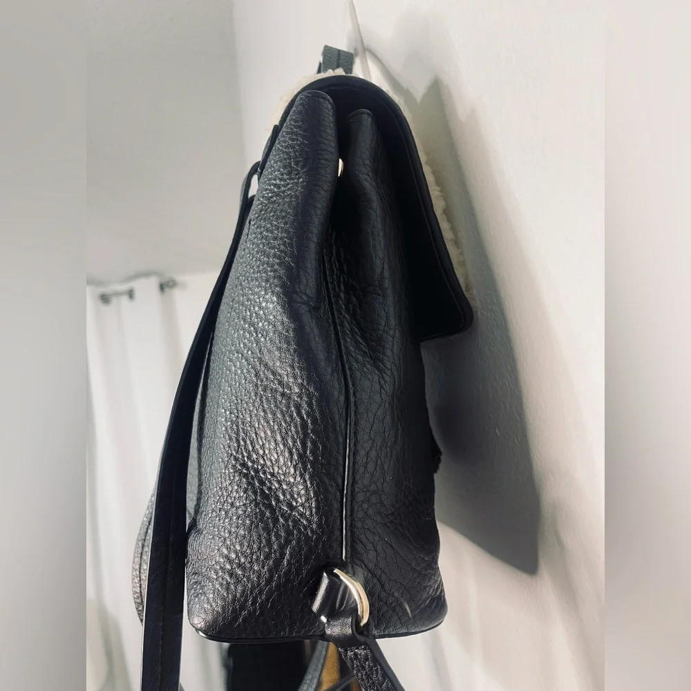 Kate Spade RARE New York Hayes Street Shearling Teba Backpack - Picture 5 of 17